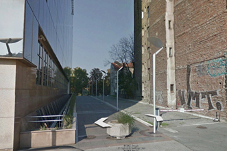 Slika 11 interna saobraćajnica u bloku