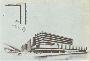 Slika 37 Konkursno rešenje arh. Dušan Milenković