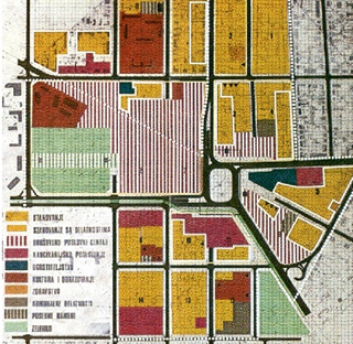 Slika 43a DUP Slavija Detaljna namena površina